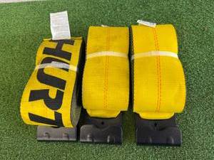 3 4 x 30 Heavy Duty Winch Straps with Steel Flat Hooks