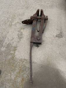 Antique Blacksmith Post Vise