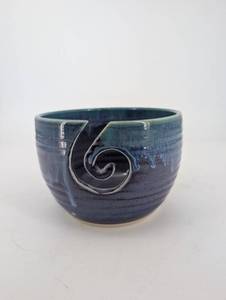 Pottery Bowl - Healing Touch Pottery Blue Ceramic