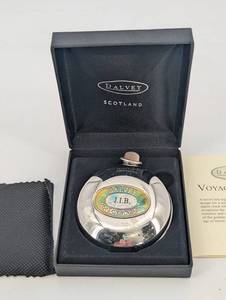Travel Alarm Clock - Dalvey Voyager Clock With Box & Papers