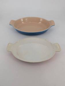 Oval Casserole Dishes - Le Creuset 12.38 in (Lot of 2)