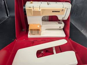 Vintage Bernina Sewing Machine in Case (No Power Cord)