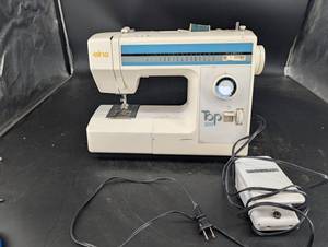 Elna Top 300 Sewing Machine With Foot Pedal
