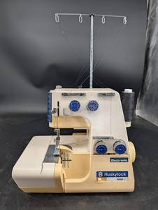 Vintage Huskylock 340D Electronic Serger (No Power Cord)