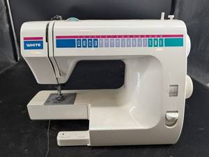 White Sewing Machine Model 1955 (No Power Cord)