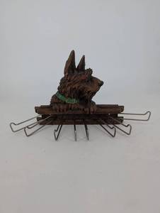 Dog Head Wall Key Rack
