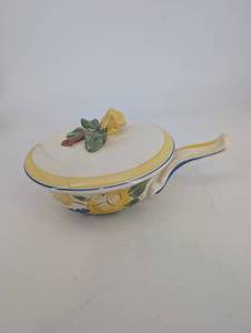 Vintage Red Wing Brittany Casserole Dish With Lid