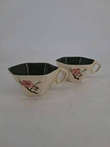 Floral Teacups (Lot of 2)