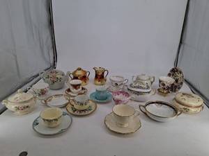 Estate Teacup & Saucer Porcelain Mixed Lot