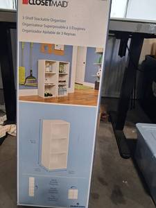 ClosetMaid 3-Shelf Stackable Organizer