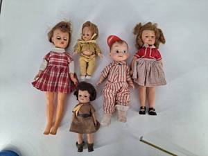 Vintage Doll Lot of 5