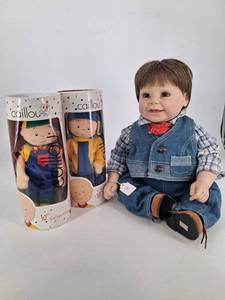 Caillou 10in Collectible Dolls (Lot of 3)