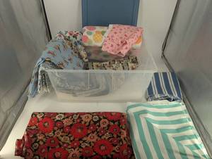 Assorted Fabric tote