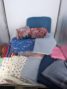 Assorted Fabric Cuts Mixed Lot