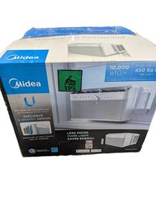Midea U-shaped Window Air Conditioner 10000 BTU Smart Control