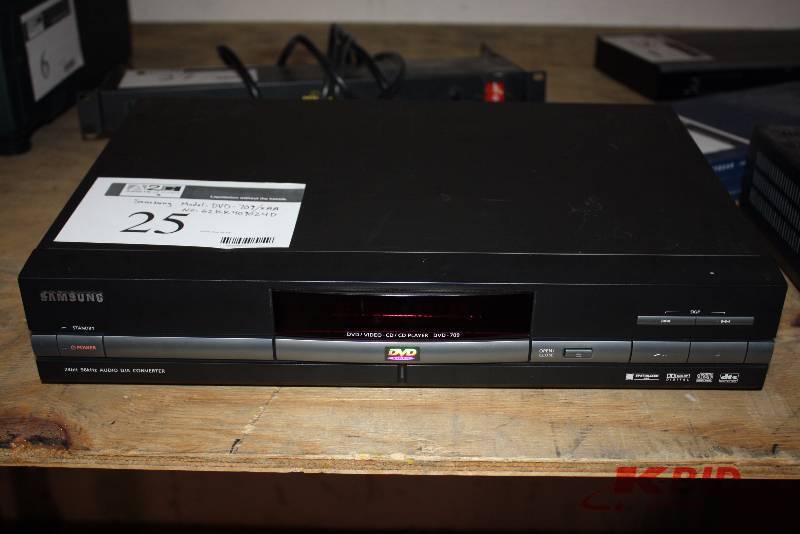 Samsung Video Disc PlayerDVD Player DVD-709XAA 120V 60Hz AC Power.