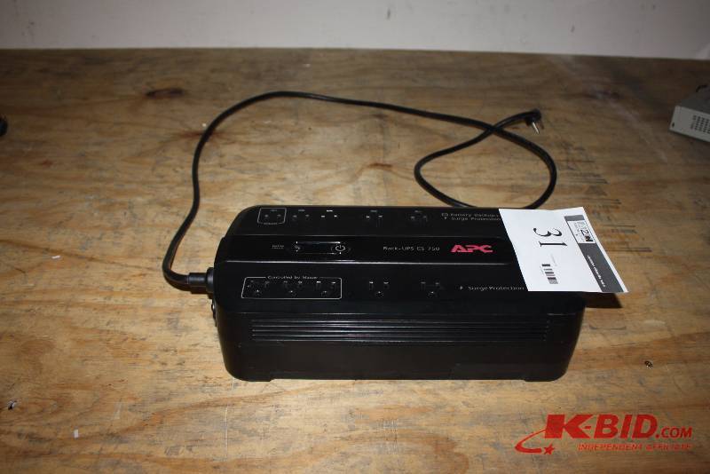 APC Back-UPS ES 750 Battery Backup & Surge Protector Surge Protection.