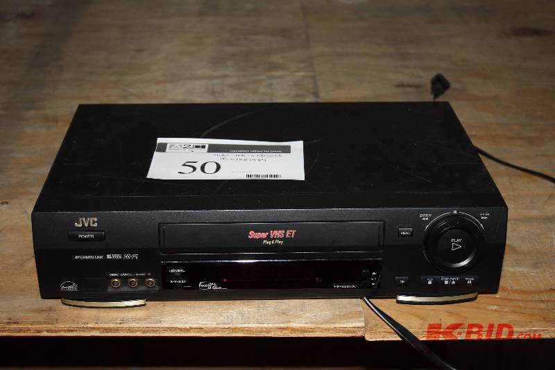 JVC AV VHS Player SVHS HI-FI AVCompuLink.
