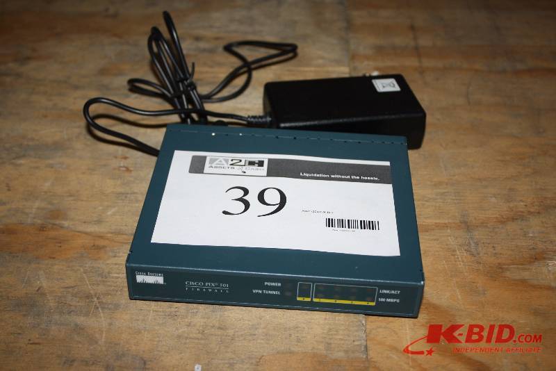 Cisco PIX 501 Firewall wCord VPN Tunnel Cisco Systems.