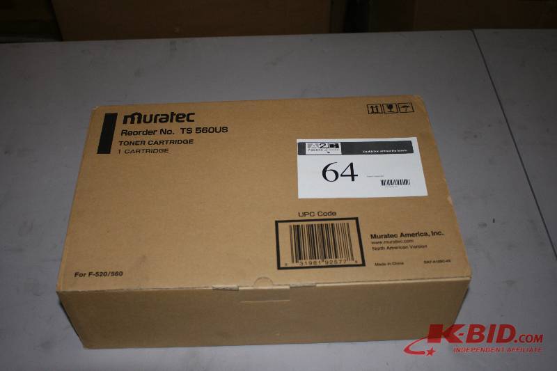 Nuratec Toner Cartridge Reorder No. TS 56DUS.
