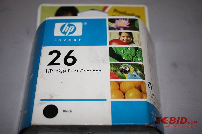 HP Inkjet Print Cartridge Black 26.
