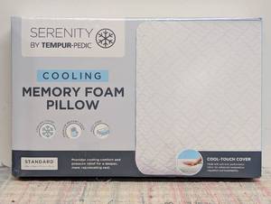 Serenity by Tempur-Pedic Cooling Memory Foam Pillow