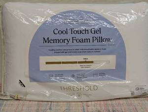 StandardQueen Medium Firm Cool Touch Memory Foam Bed Pillow - Threshold