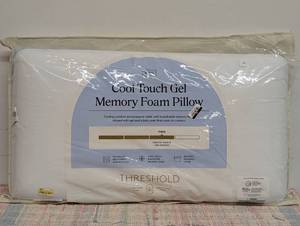 King Medium Firm Cool Touch Memory Foam Bed Pillow - Threshold