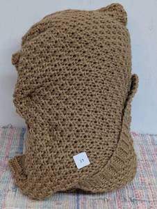 Oversized Recycled Knit Throw Blanket Brown - Threshold