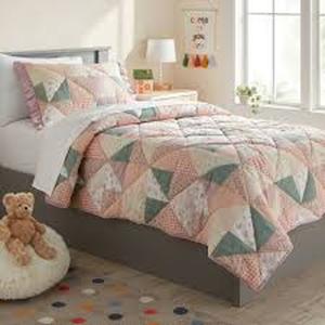 TwinTwin XL Multi Patchwork Heirloom Kids Quilt - Pillowfort