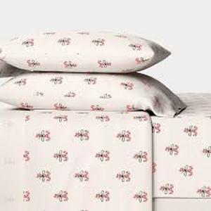 Wondershop Twin Flannel Sheet Set Candy Canes