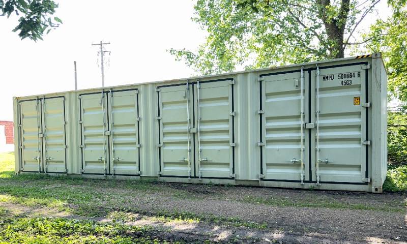 MMPU5006646  40 Ft High Cube Sea Container with 4 Sets of Side Doors (40HQ FUTURE)