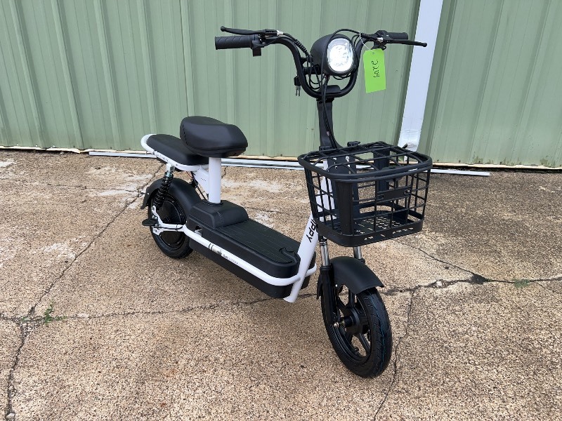FUTURE Electric Bicycle (FT-E48), white - Assembled