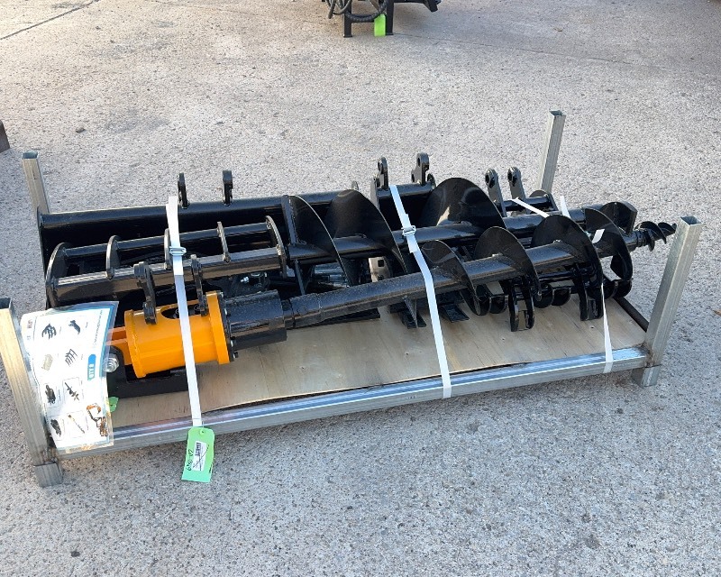 FUTURE Excavator Attachments, 8 Pieces (1216 & 82432)