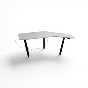 Steelcase Flex Power Sit Stand Adjustable Height Desk Right Return that Retails for $230