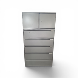 5 Drawer Lateral Filing Cabinet with Additional Storage