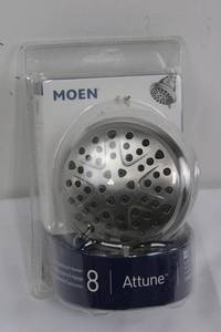Moen Attune 218w0srn 8-setting Wall Mount Shower Head - Sealed NIB