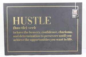 Oliver Art Remedy Hustle Wall Art 36 X 24