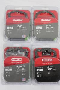 Oregon Saw Chain Mixed Lot of 4