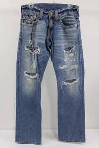 True Religion Ricky Distressed Jeans Size 30