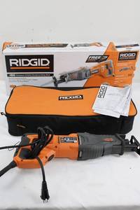 Ridgid R3002 Fuego 10 Amp Compact Orbital Reciprocating Saw Kit