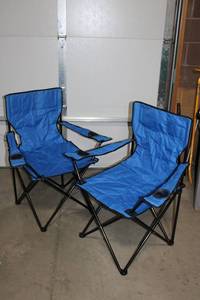 Priority Healthcare Group Folding Camp Chairs (Lot of 2)