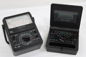 Micronta Analog & Digital Multimeters (Lot of 2)