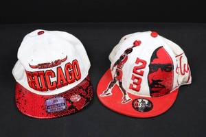 Chicago Bulls Snapback Hats (Lot of 2)