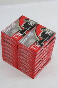 Maxell Ur90 Normal Bias Audio Cassette Tapes (Lot of 16)