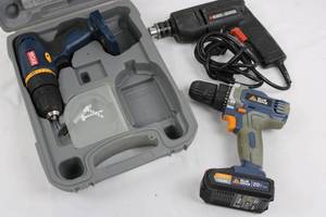 Ryobi, Black & Decker & Blue Ridge Drill Mixed Lot - No Chargers