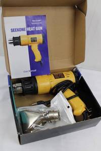 Seekone Sdl-2816 1800w Heat Gun Kit With 5 Attachments & Manual