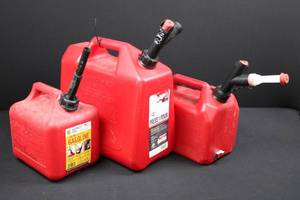 Midwest Can Gasoline Containers (Lot of 3)