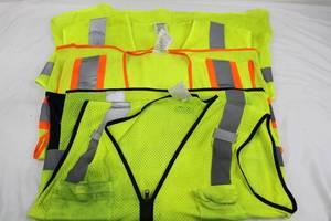 Condor, Kishigo & Body Guard High Visibility Safety Vests (Lot of 3) (used)