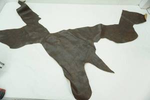 brown leather piece
